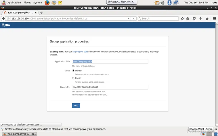Setup JIRA Service Desk 3.9.2 on Oracle Linux 6.8_代码_06